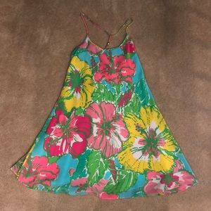 Lilly Pulitzer Maisy Slip Dress in Big Flirt Med